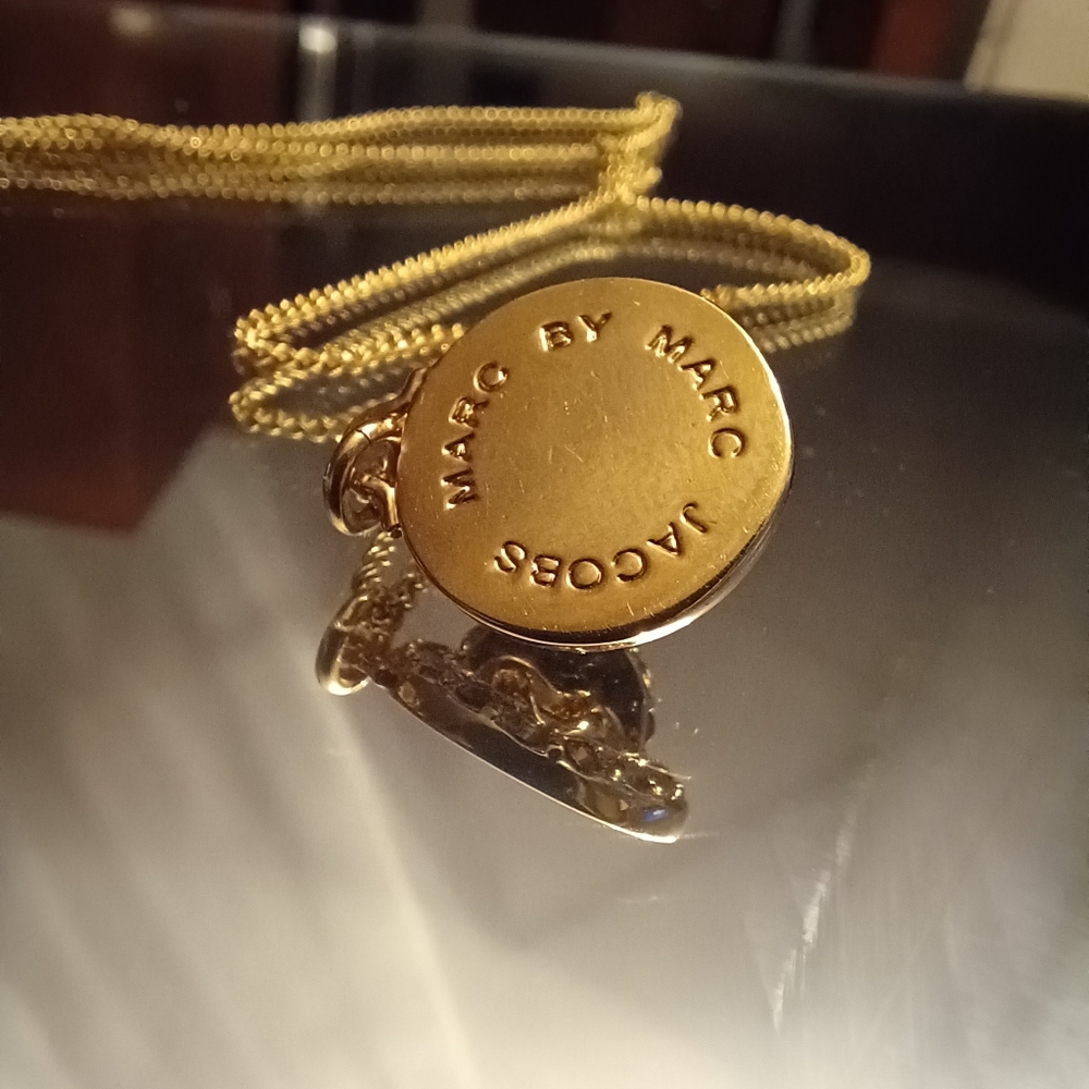 Marc by Marc Jacob Turn Lock Watch Pendant-Chain Necklace